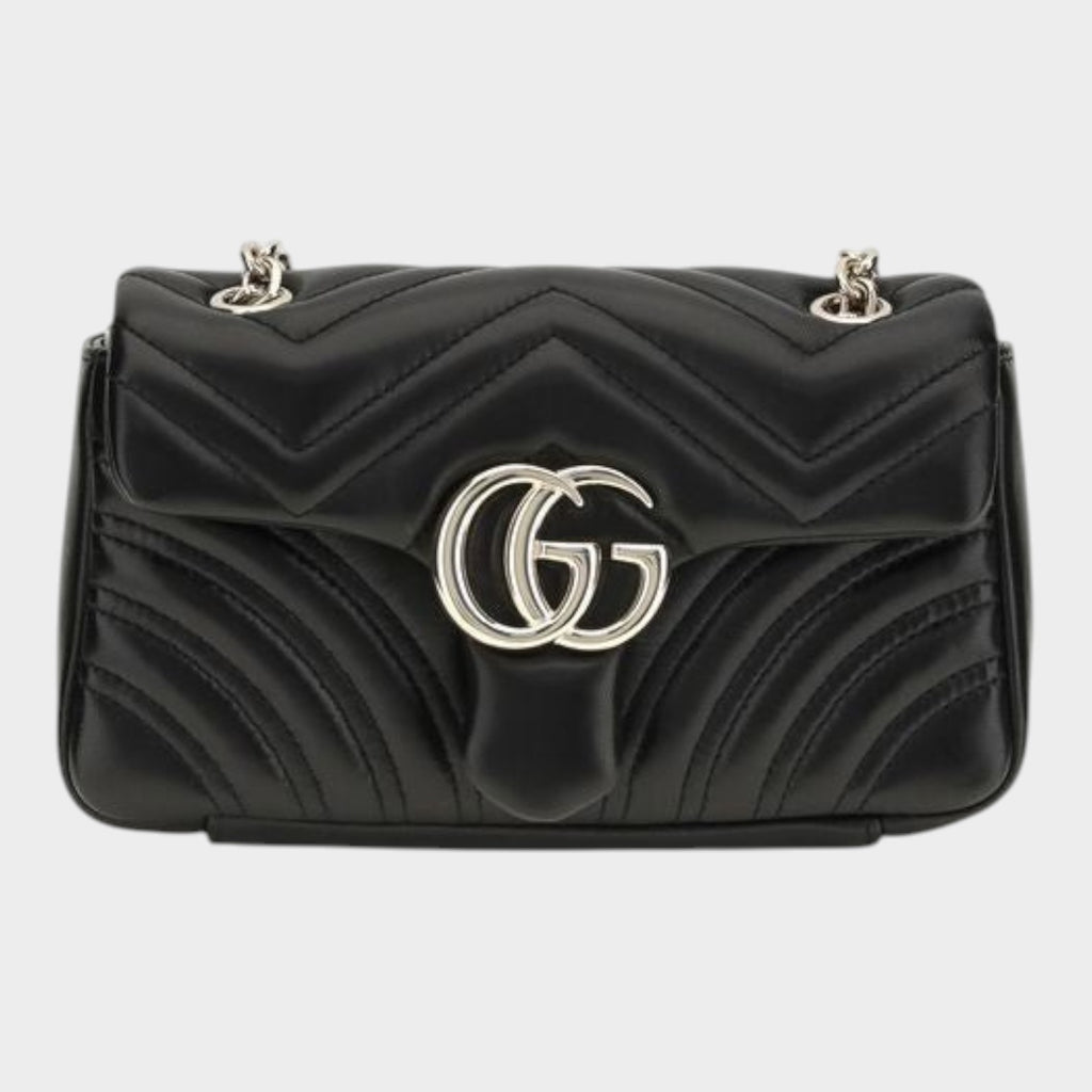 Gucci Black Calf Leather Bos Taurus Handbag