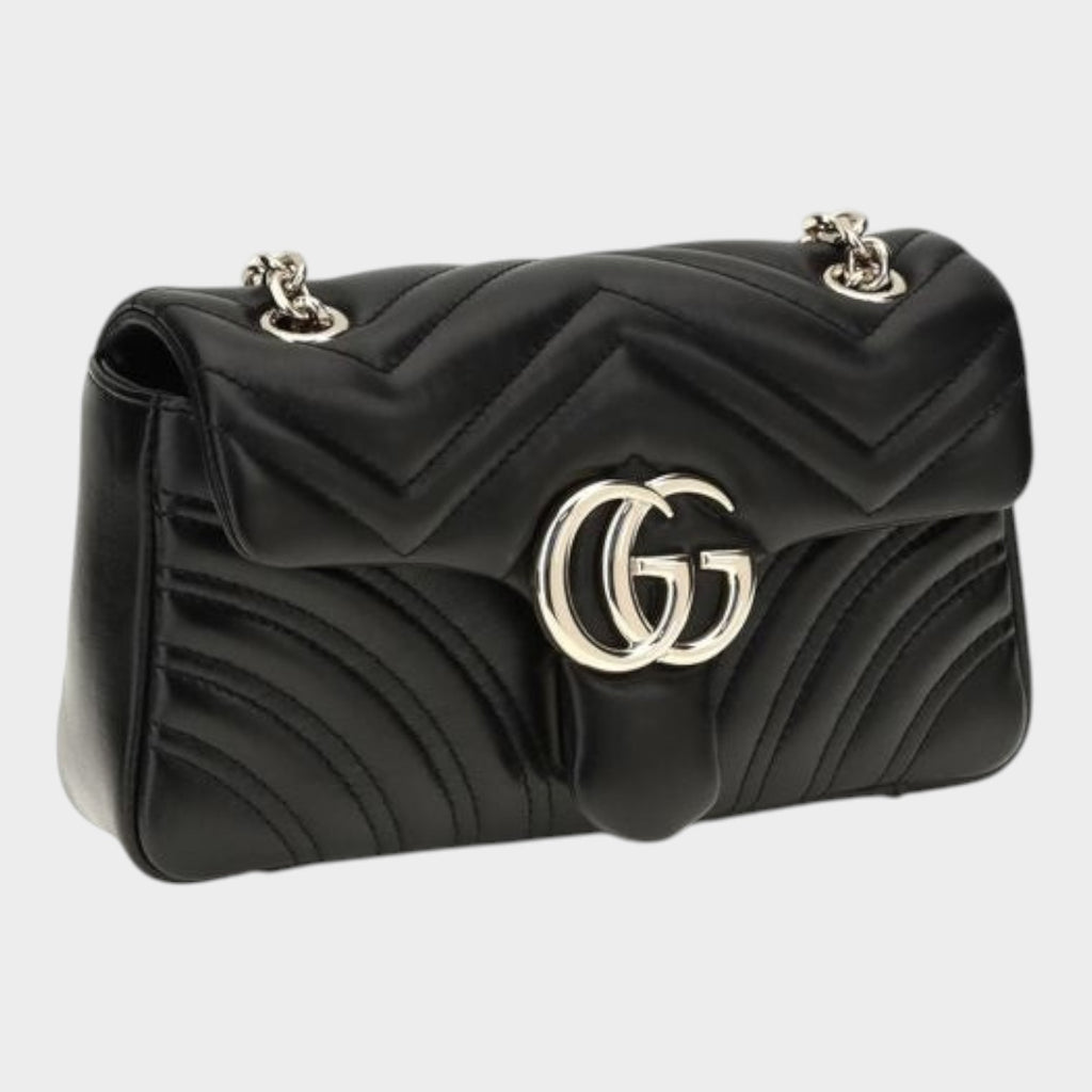 Gucci Black Calf Leather Bos Taurus Handbag