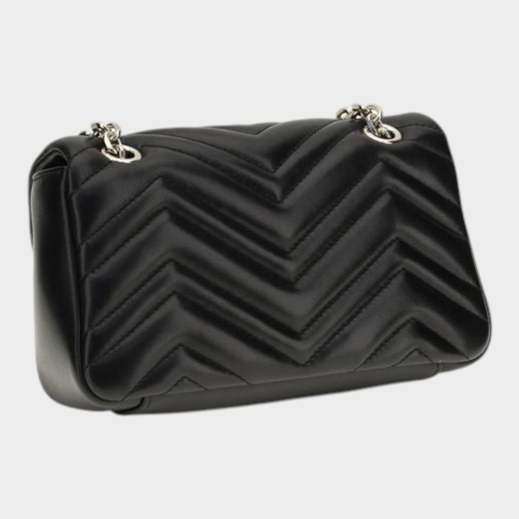 Gucci Black Calf Leather Bos Taurus Handbag