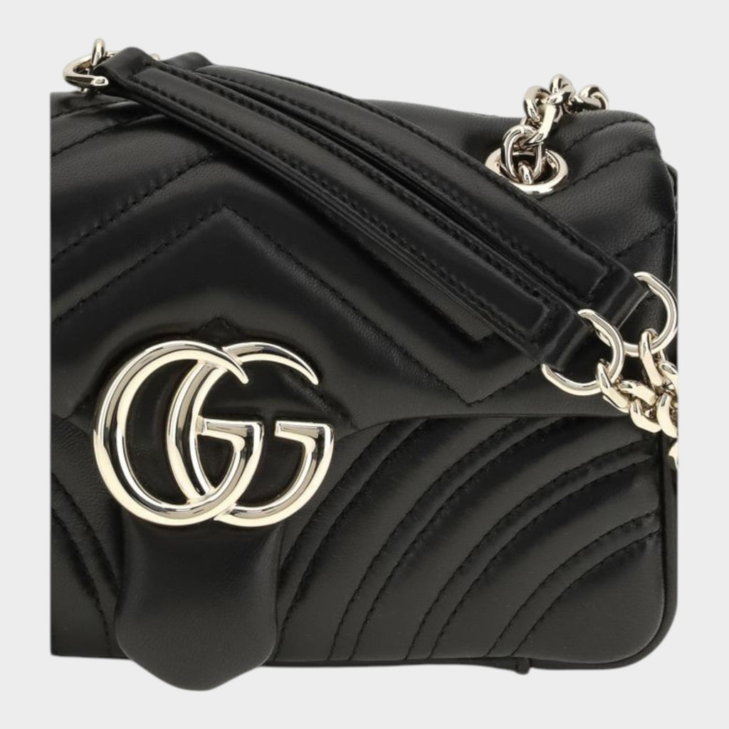 Gucci Black Calf Leather Bos Taurus Handbag