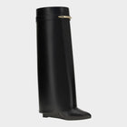 Givenchy Black Calf Leather Bos Taurus Boots