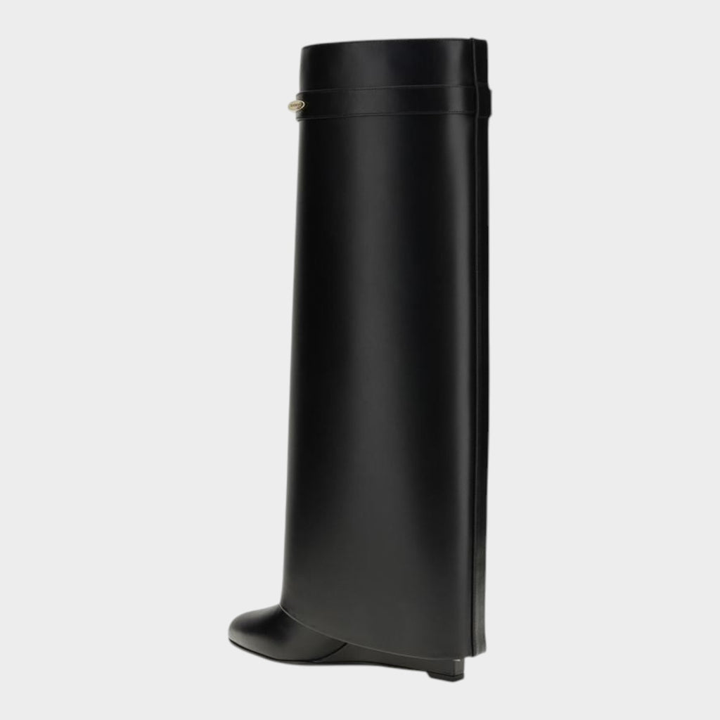 Givenchy Black Calf Leather Bos Taurus Boots