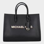 Michael Kors Black Leather Handbag