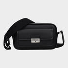 Michael Kors Black Leather Crossbody Bag