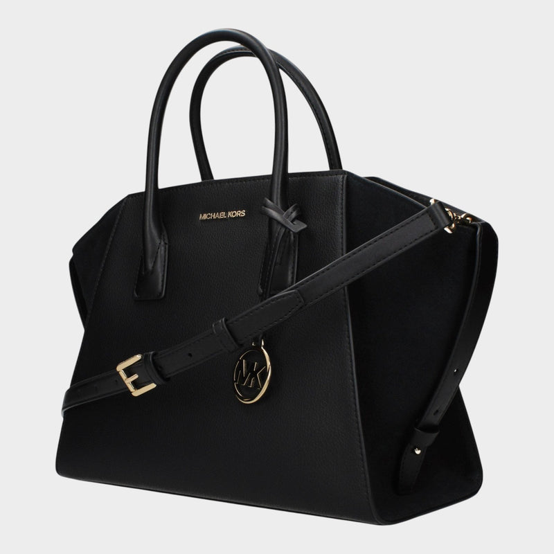 Michael Kors Black Leather Handbag