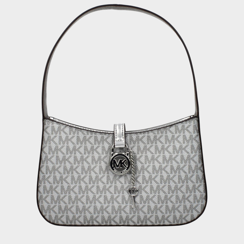 Michael Kors Gray Fabric Handbag