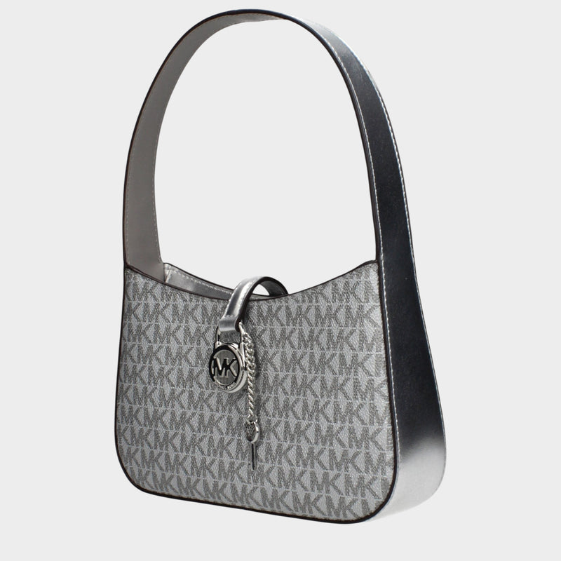 Michael Kors Gray Fabric Handbag