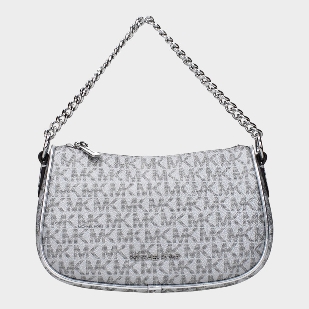 Michael Kors Gray Fabric Handbag