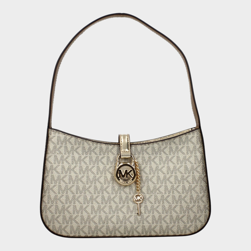 Michael Kors Gold Fabric Handbag