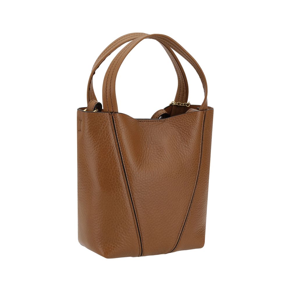 Chloé Spin Shoulder Bag in Brown