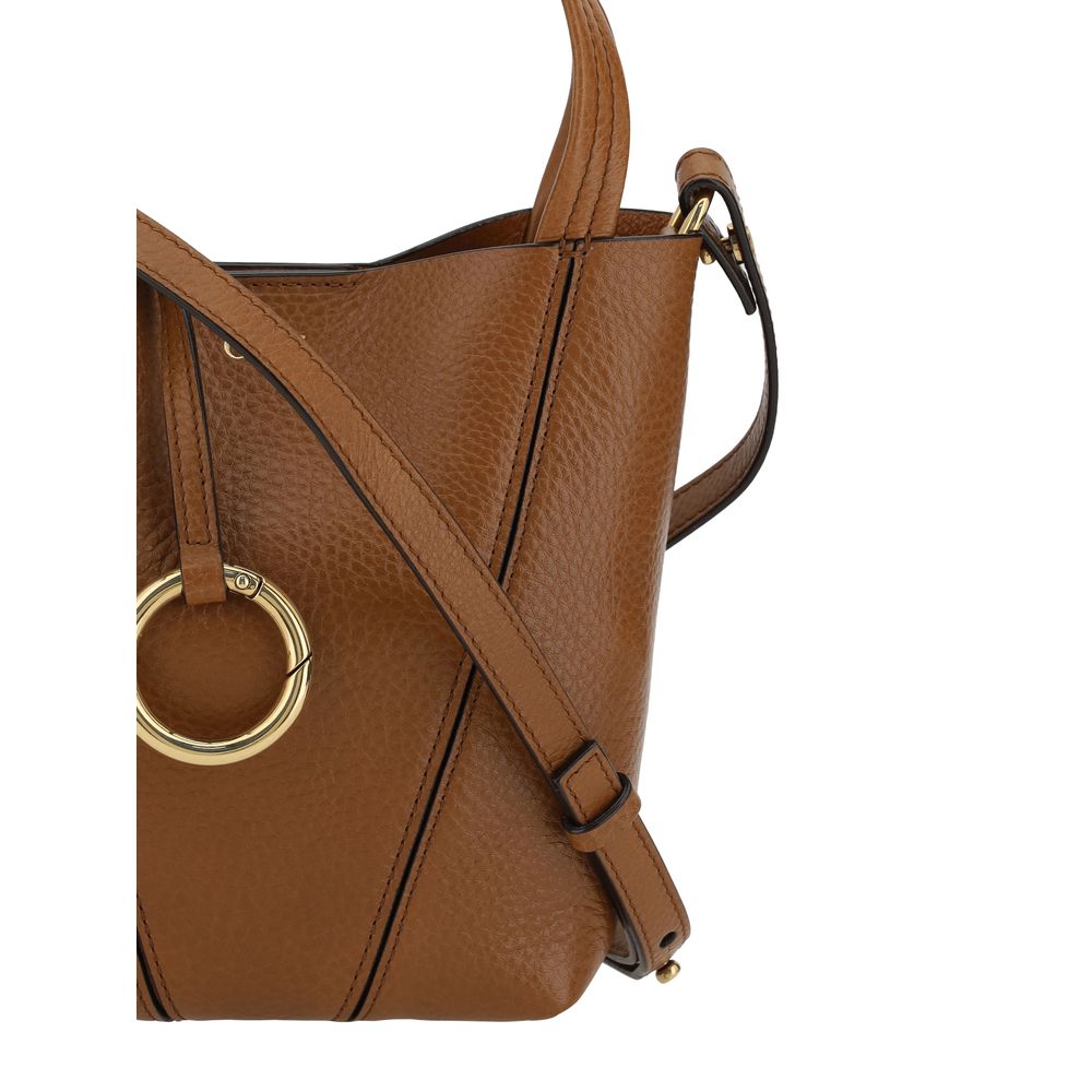 Chloé Spin Shoulder Bag in Brown