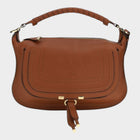 Chloé Marcie Small Shoulder Bag in Brown