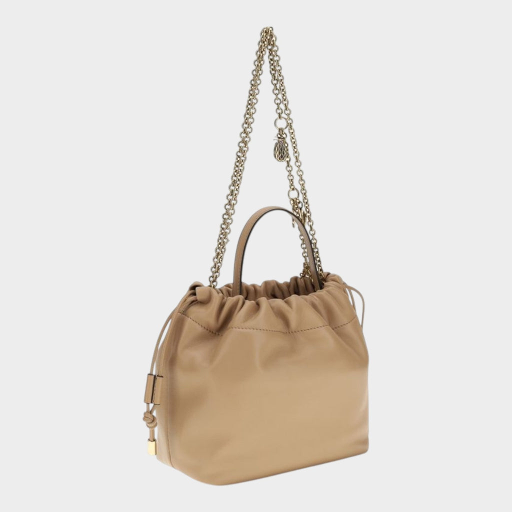 Chloé Beige Lamb Ovis Aries Shoulder Bag