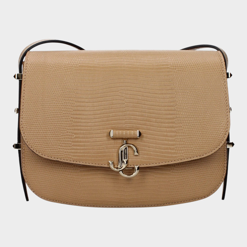 Jimmy Choo Brown Leather Crossbody Bag