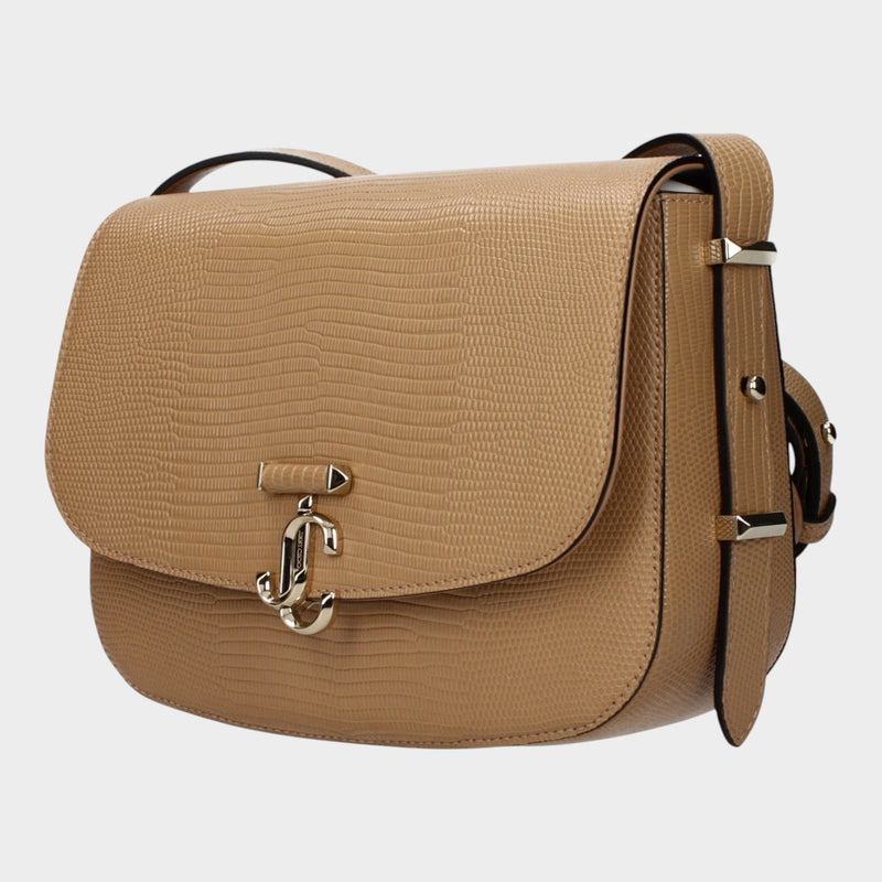 Jimmy Choo Brown Leather Crossbody Bag