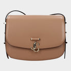 Jimmy Choo Brown Leather Crossbody Bag