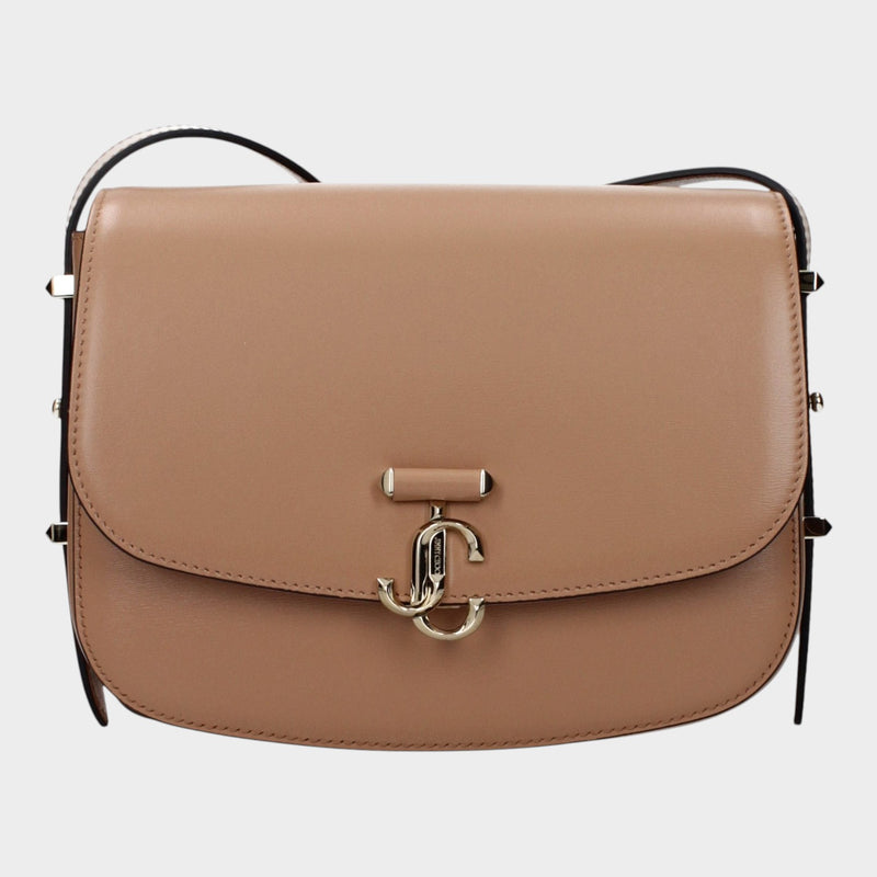 Jimmy Choo Brown Leather Crossbody Bag