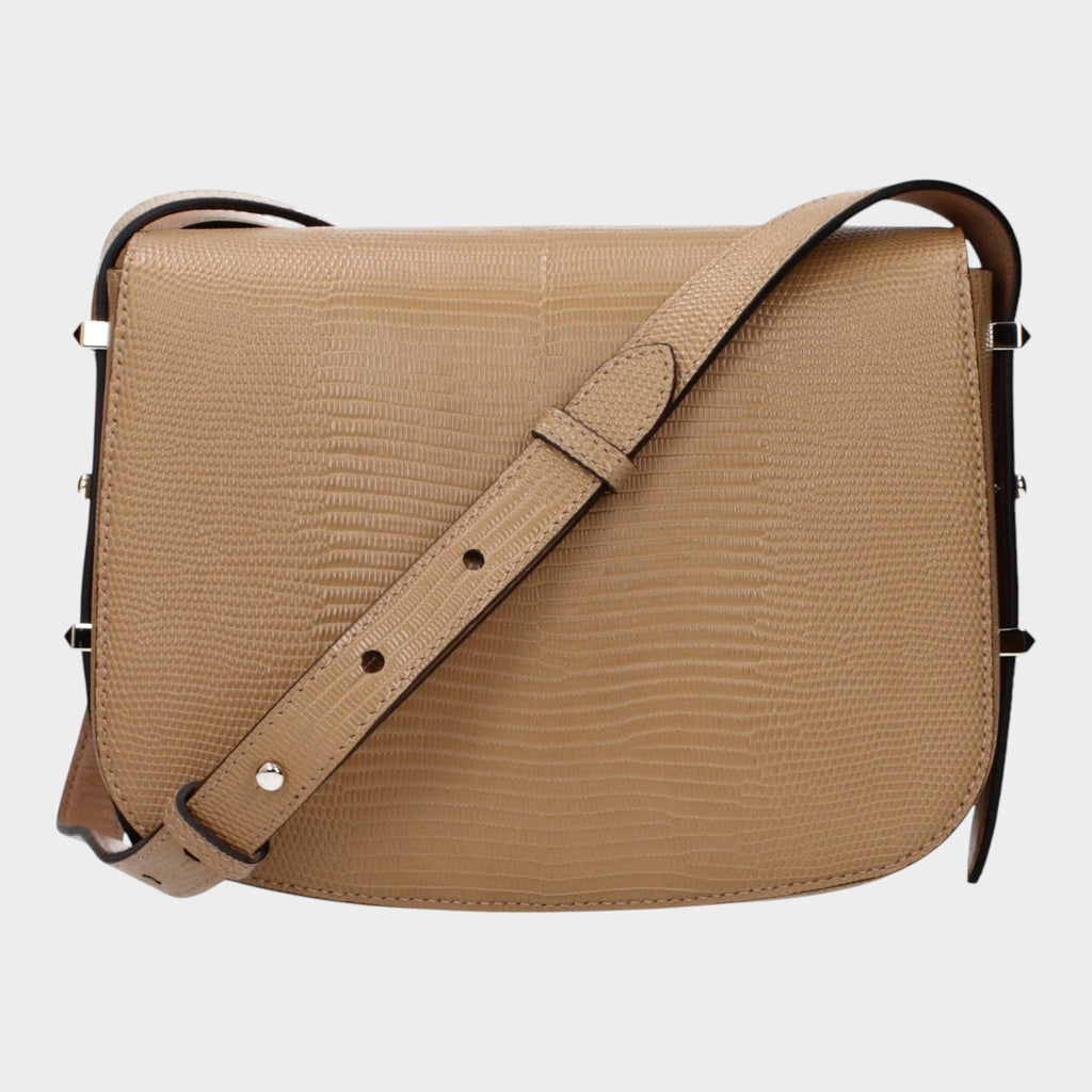 Jimmy Choo Brown Leather Crossbody Bag