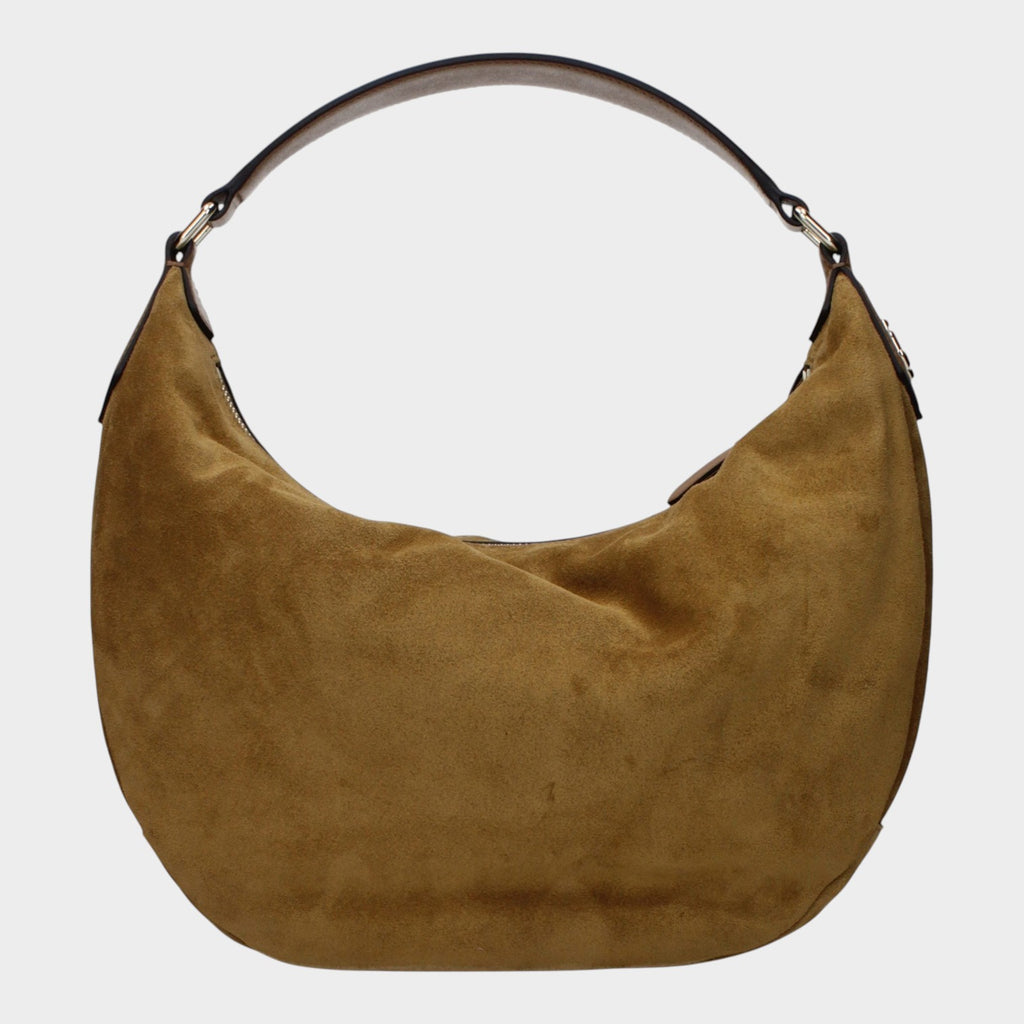 Jimmy Choo Brown Leather Shoulder Bag