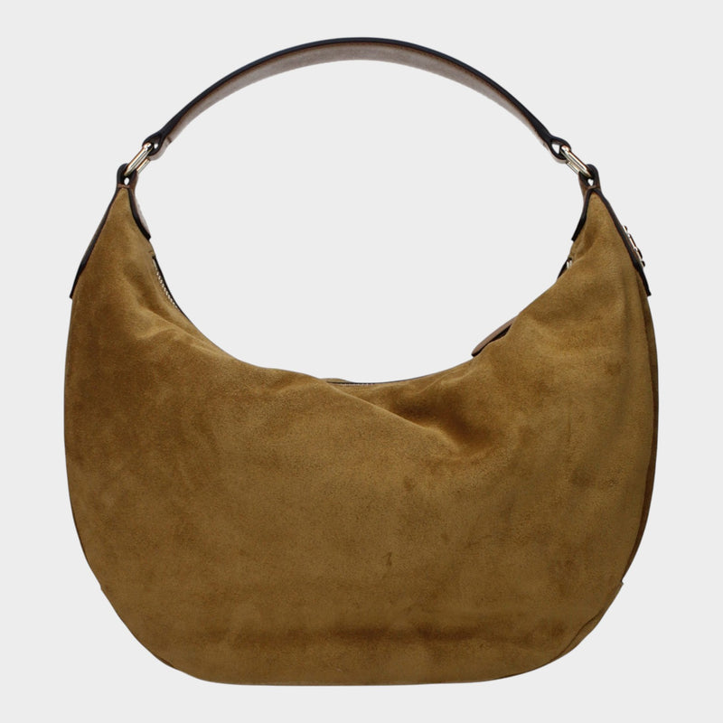 Jimmy Choo Brown Leather Shoulder Bag