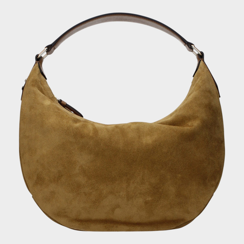 Jimmy Choo Brown Leather Shoulder Bag