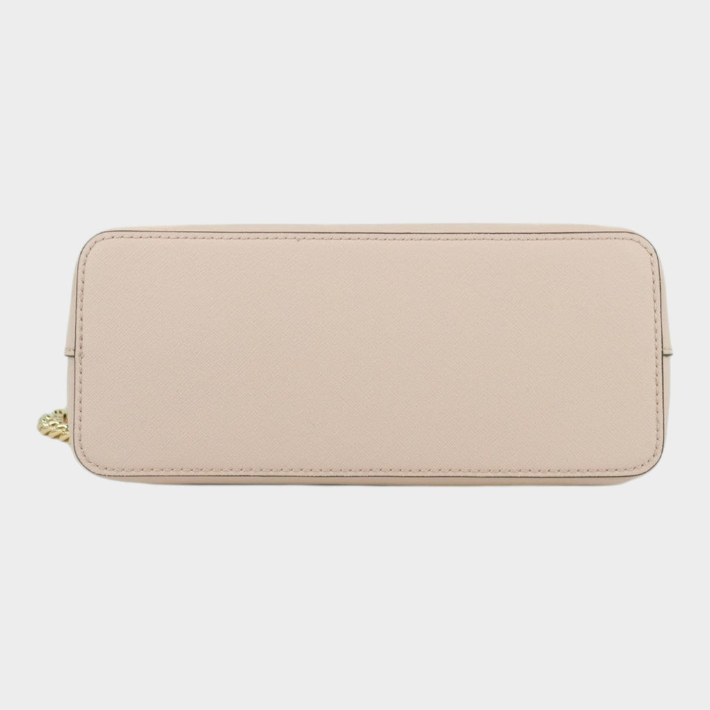 Michael Kors Women'S Jet Set Travel Dome Leather Crossbody Bag