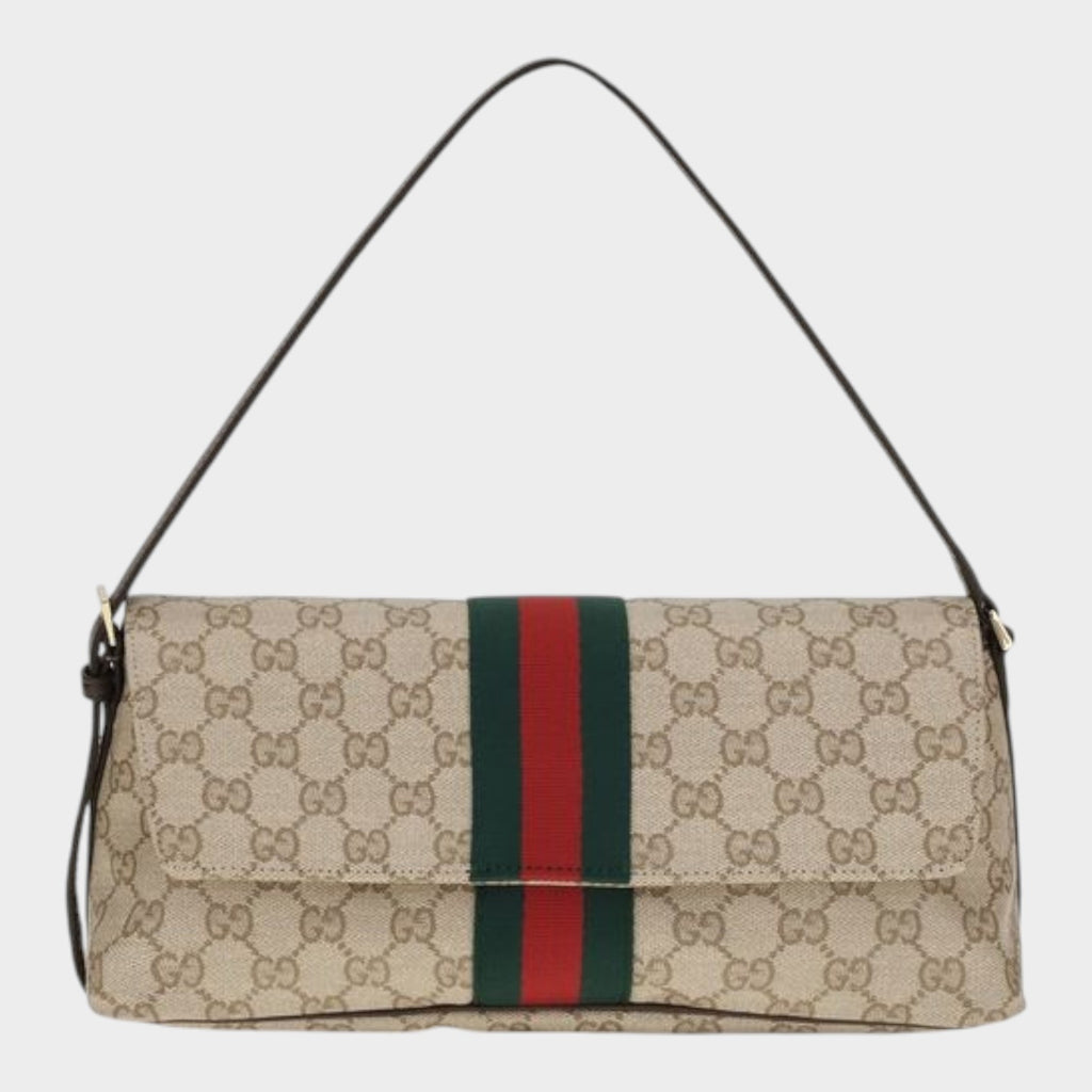 Gucci Beige Fabric Handbag