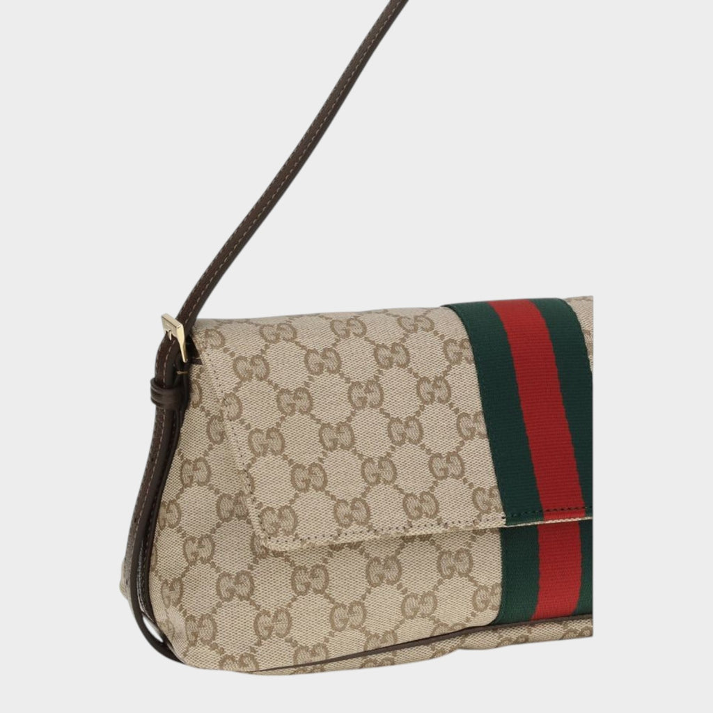 Gucci Beige Fabric Handbag