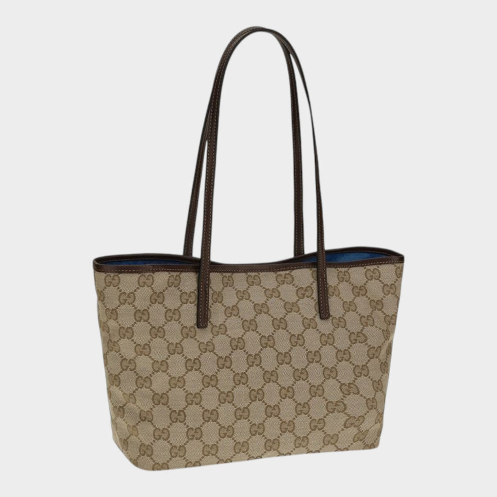 Gucci Beige Fabric Handbag