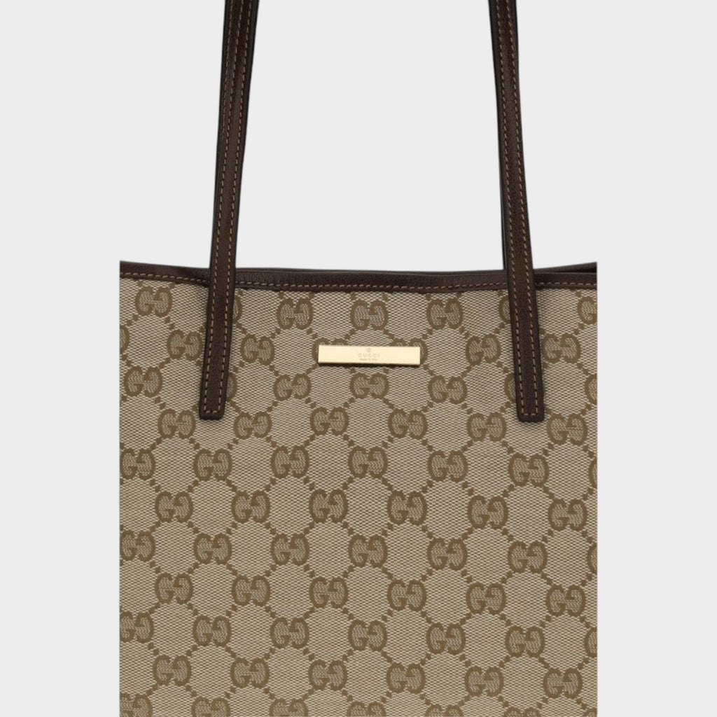 Gucci Beige Fabric Handbag