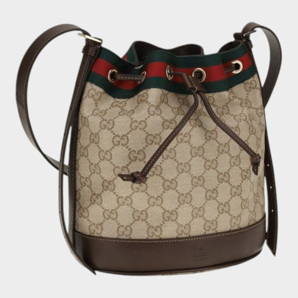 Gucci Beige Fabric Handbag