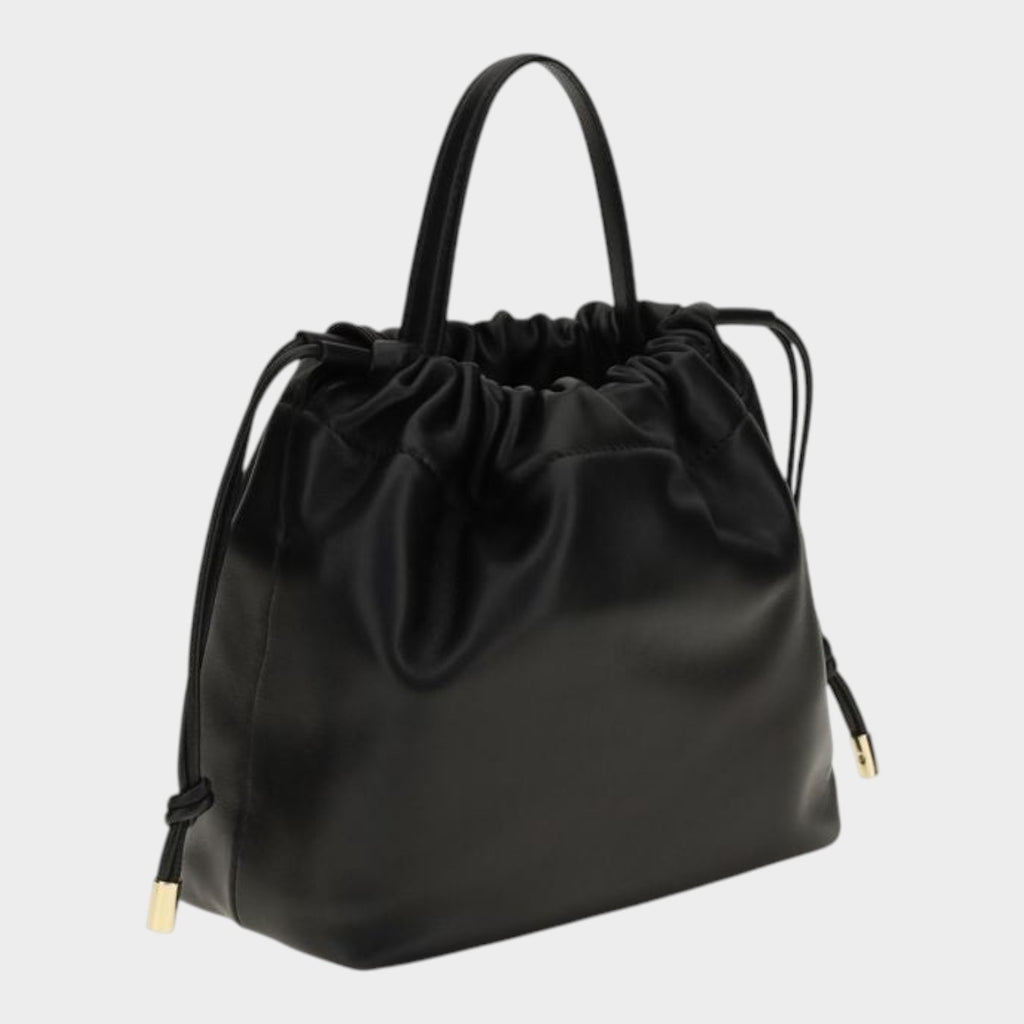 Chloé Icons Leather Chain Shoulder Bag in Black