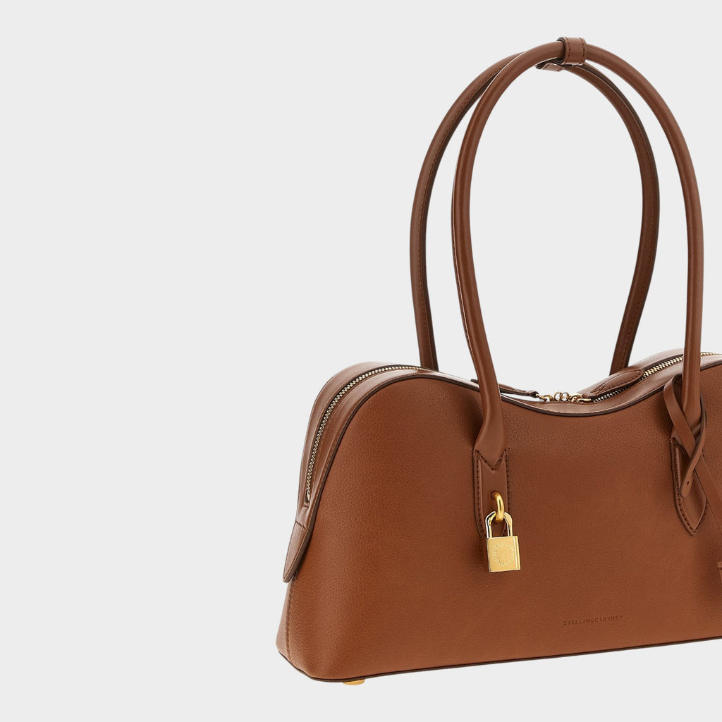 Stella McCartney Brown Polyamide Shoulder Bag