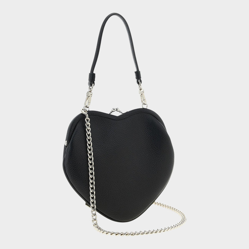Vivienne Westwood Black Polyethylene Handbag
