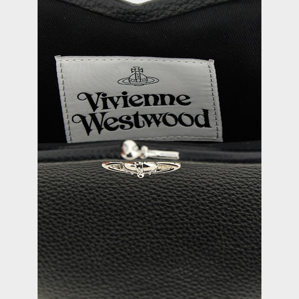 Vivienne Westwood Black Polyethylene Handbag