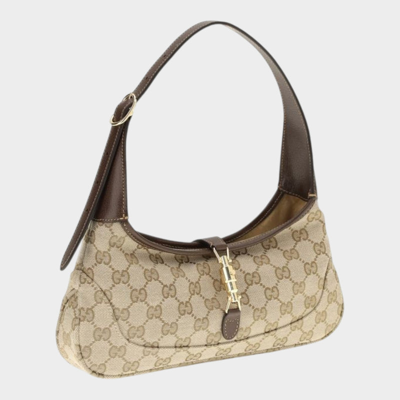 Gucci Beige Fabric Handbag