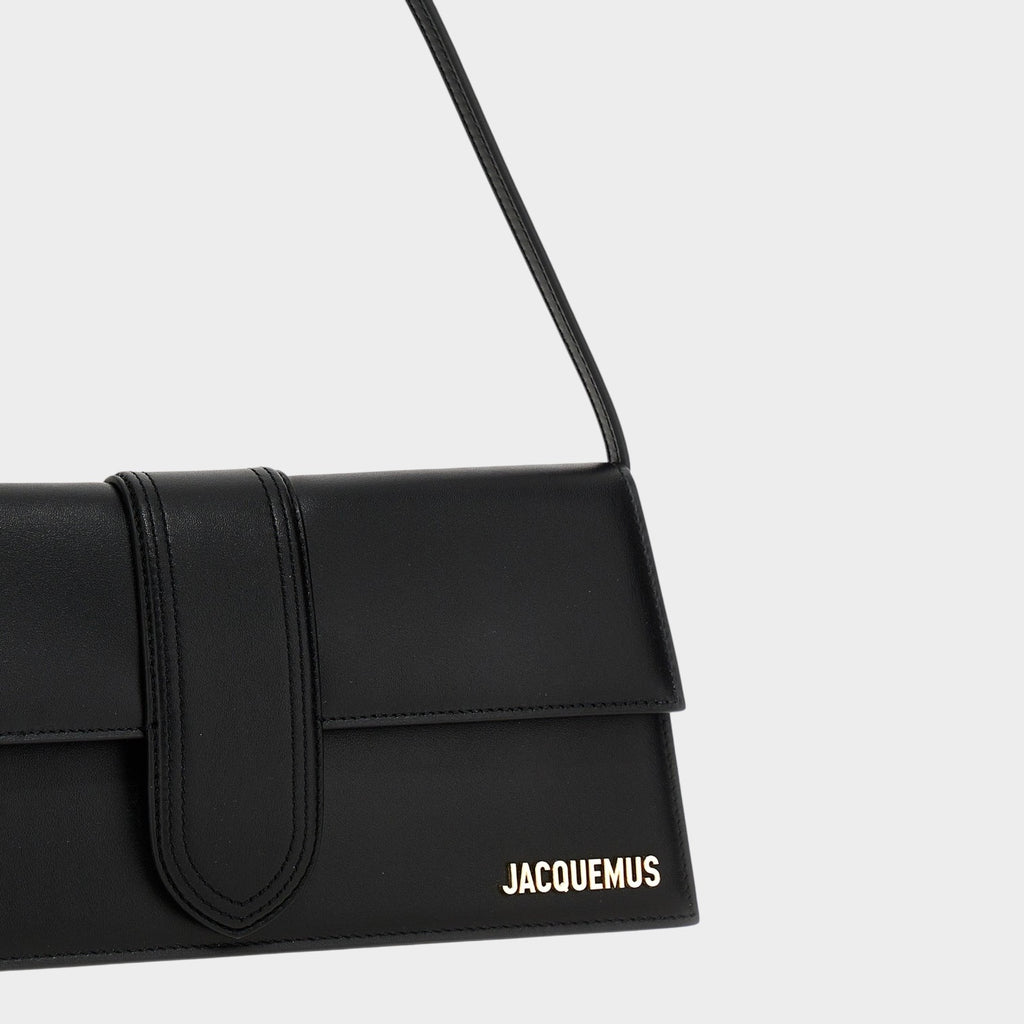 Jacquemus Black Cowhide Shoulder Bag