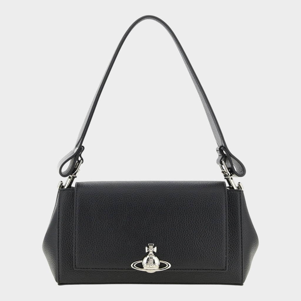 Vivienne Westwood Black Polyethylene Shoulder Bag