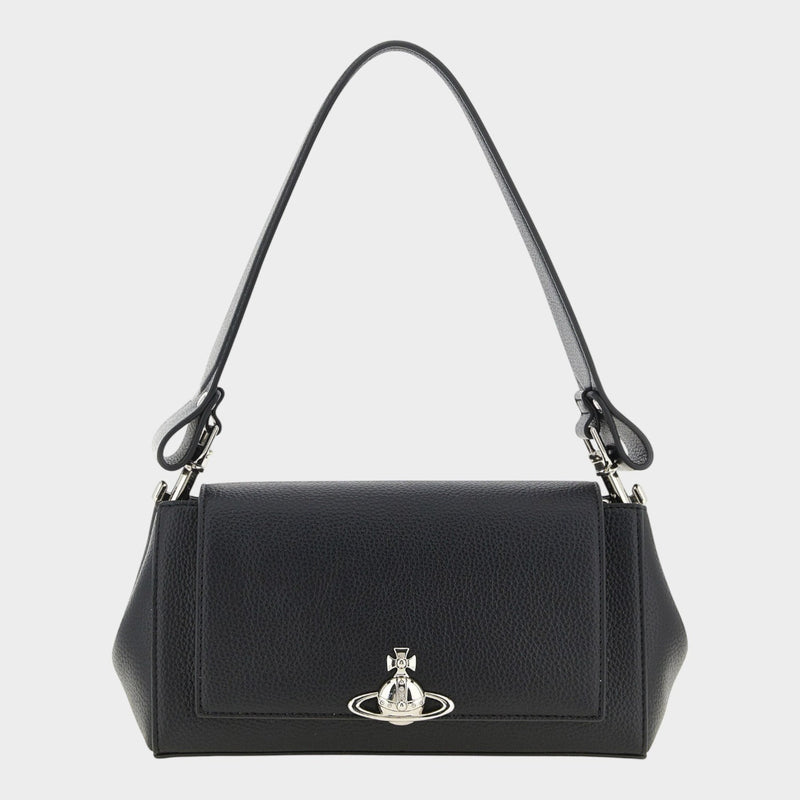 Vivienne Westwood Black Polyethylene Shoulder Bag