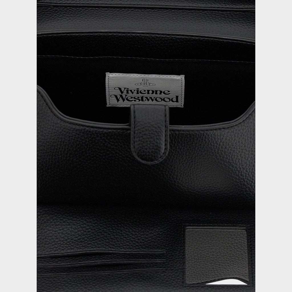 Vivienne Westwood Black Polyethylene Shoulder Bag