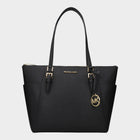 Michael Kors Black Leather Shoulder Bag