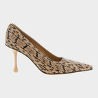 Jimmy Choo Brown Leather High Heel Pumps