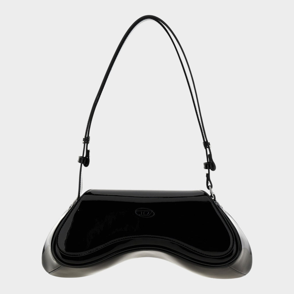 Diesel Black Polyethylene Shoulder Bag