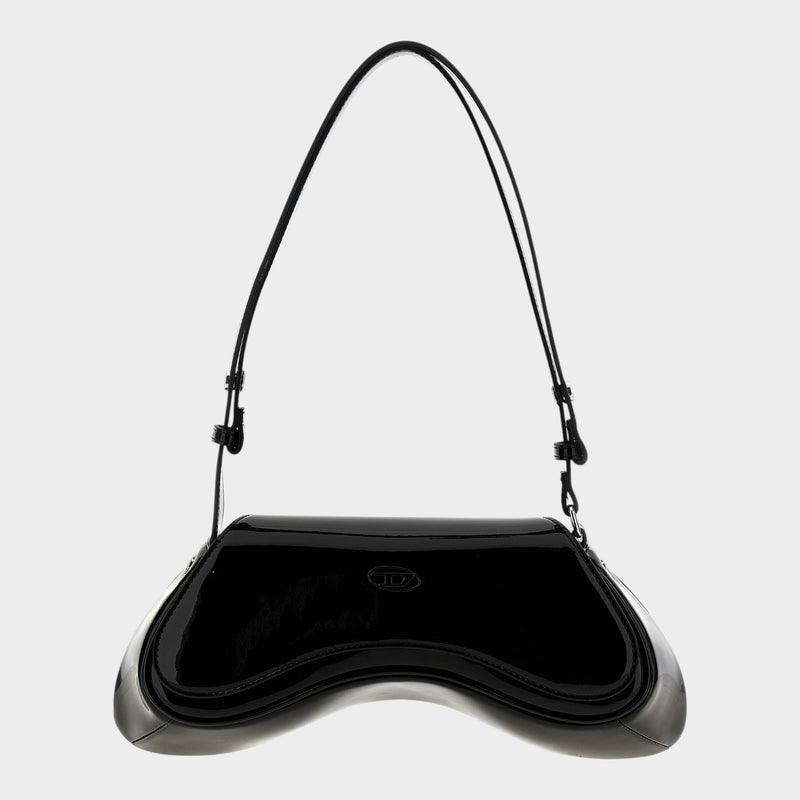 Diesel Black Polyethylene Shoulder Bag