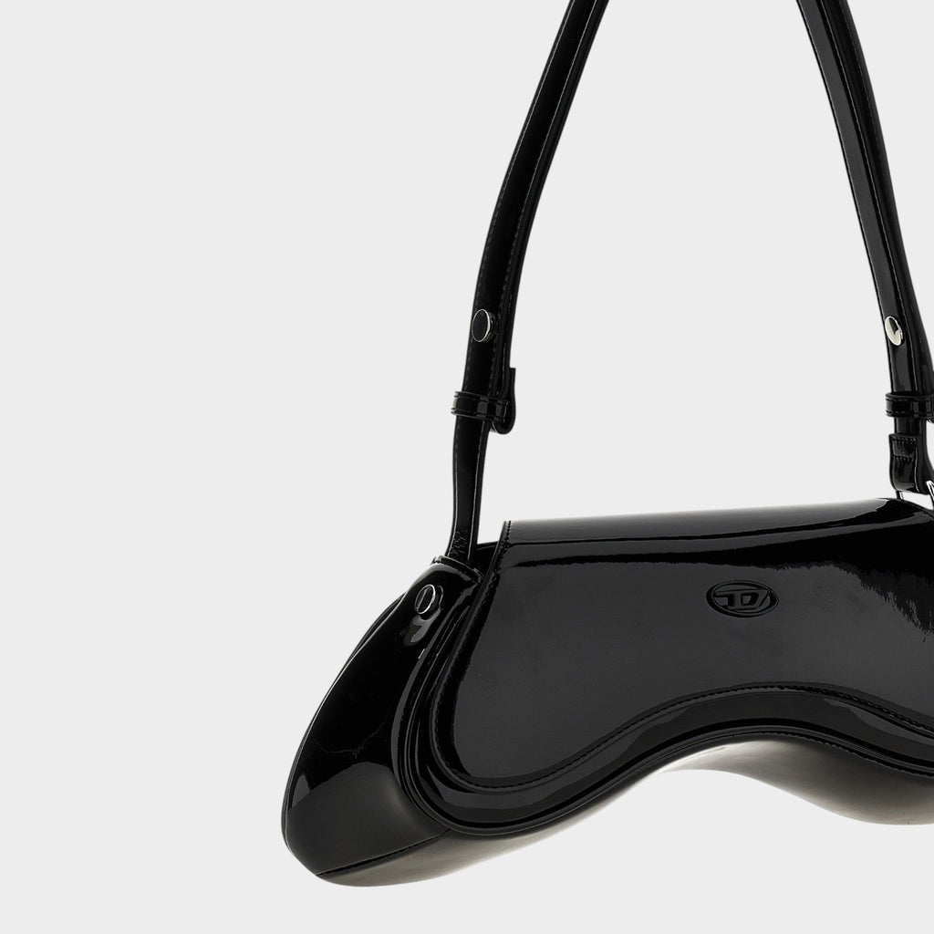 Diesel Black Polyethylene Shoulder Bag