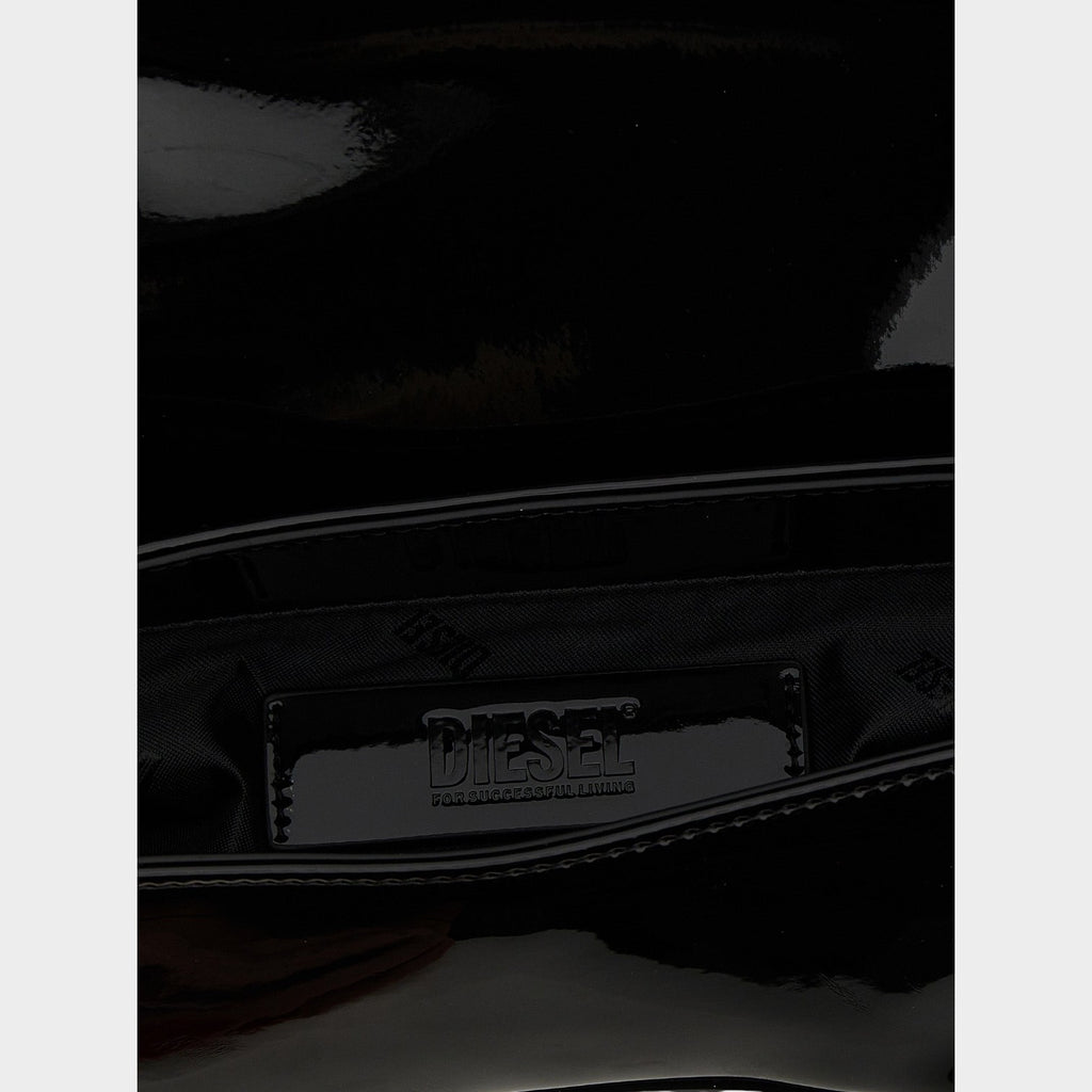 Diesel Black Polyethylene Shoulder Bag