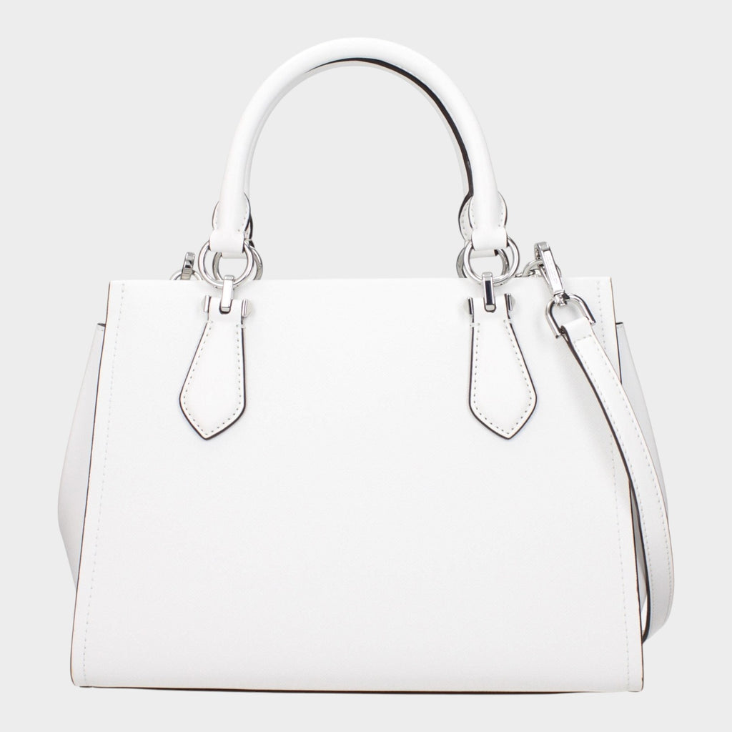 Michael Kors White Leather Handbag