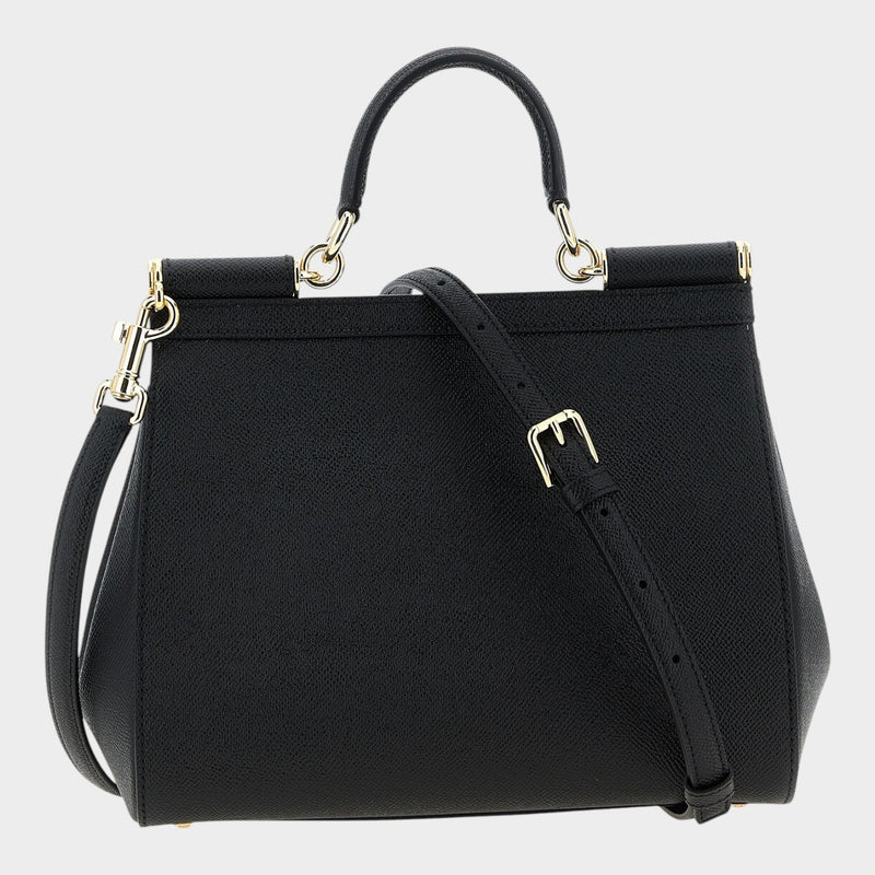 Dolce & Gabbana Black Calfskin Handbag