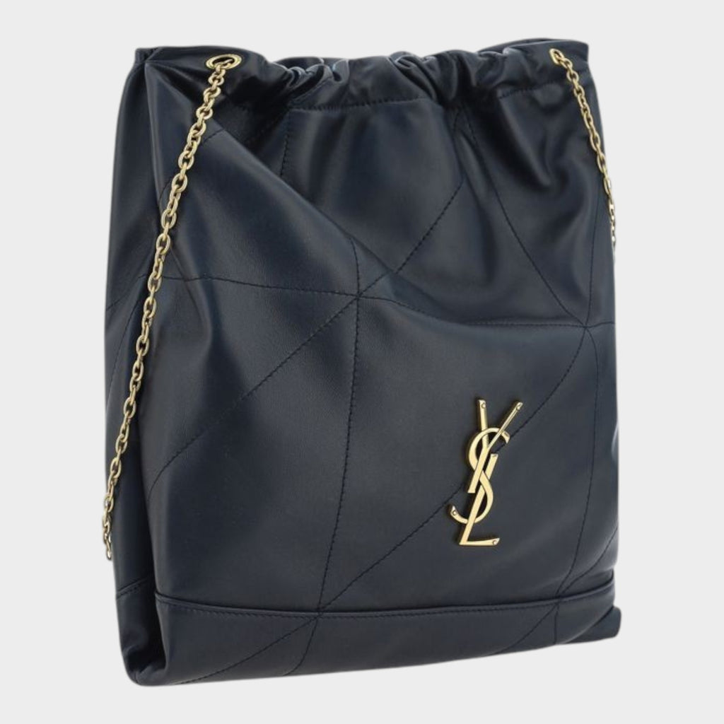 Saint Laurent Black Lamb Ovis Aries Shoulder Bag
