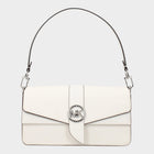 Michael Kors White Leather Handbag